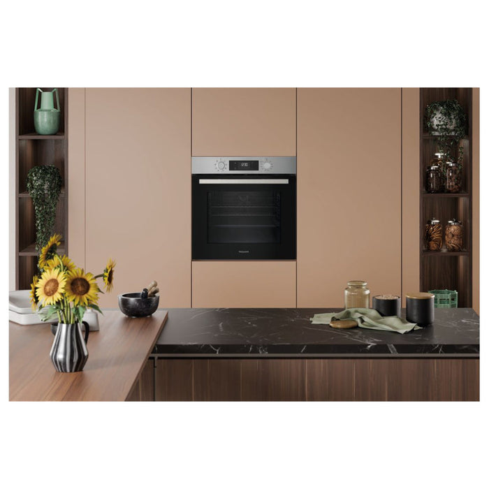 Hotpoint Class 2 HO 255H X UK Single Electric Oven - St/Steel Image 6