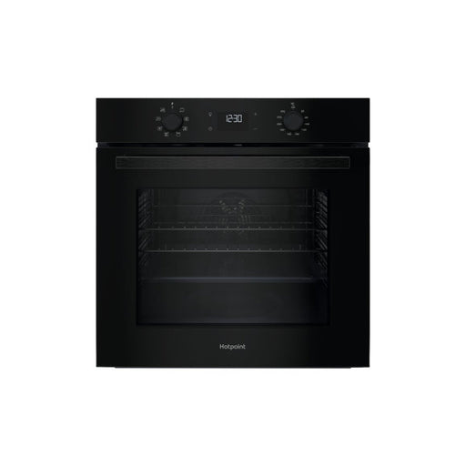 Hotpoint Class 2 HO 455C B UK Single Electric Oven - Black Image 1