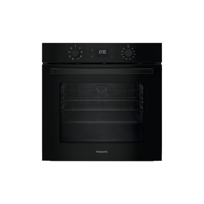 Hotpoint Class 2 HO 455C B UK Single Electric Oven - Black Image 1