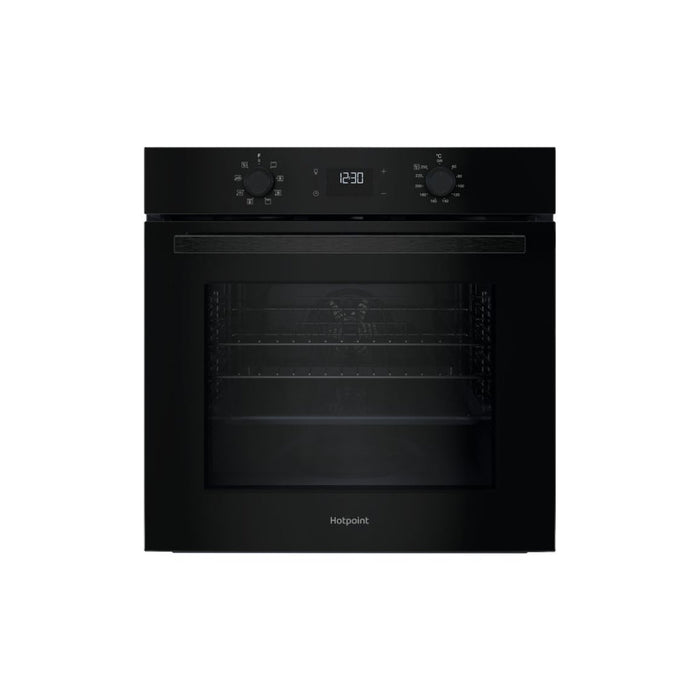 Hotpoint Class 2 HO 455H B UK Single Electric Oven - Black Image 1