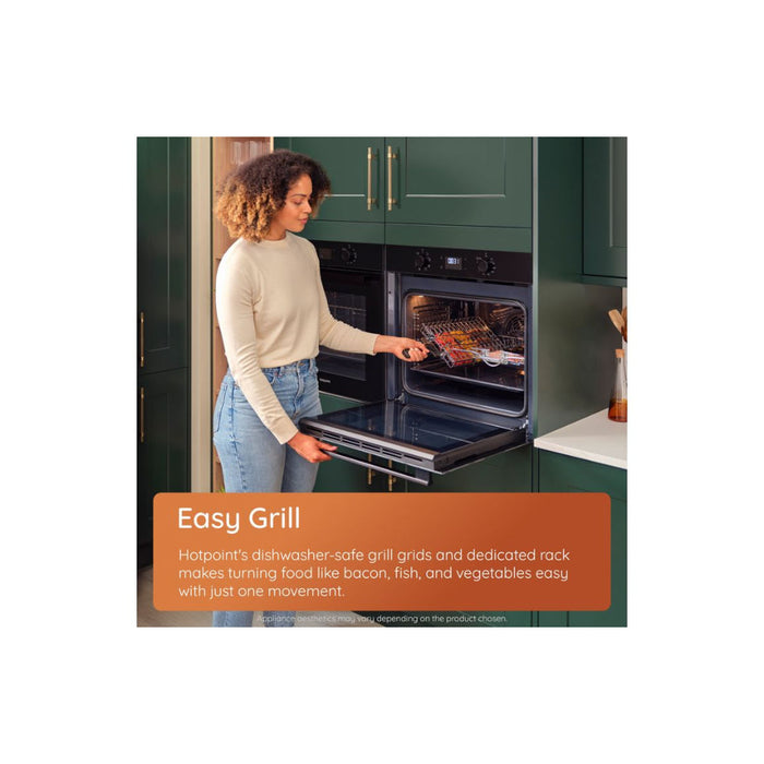 Hotpoint Class 2 HO 455HZ B UK Single Electric Oven - Black Image 12