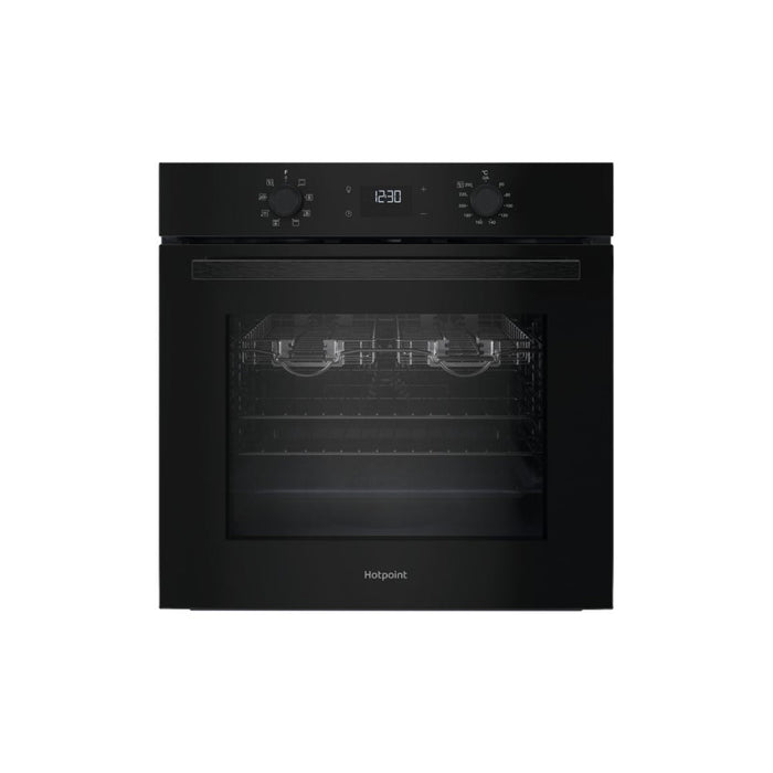 Hotpoint Class 2 HO 455HZ B UK Single Electric Oven - Black Image 1