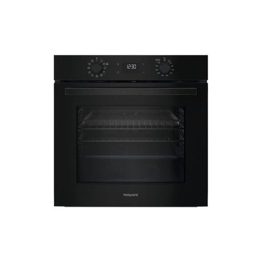 Hotpoint Class 2 HO 458CF B UK Single Electric Oven - Black Image 1