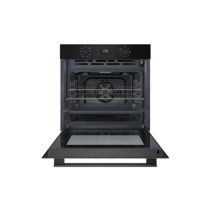 Hotpoint Class 2 HO 475P B UK Single Pyrolytic Oven - Black Image 2