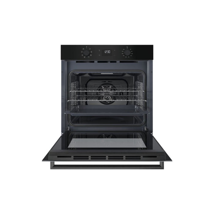 Hotpoint Class 2 HO3 K55C B UK Single Electric Oven - Black Image 2