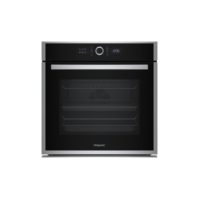 Hotpoint Class 4 HOIM4S8PM0XUK Single Pyrolytic Oven - St/Steel Image 1