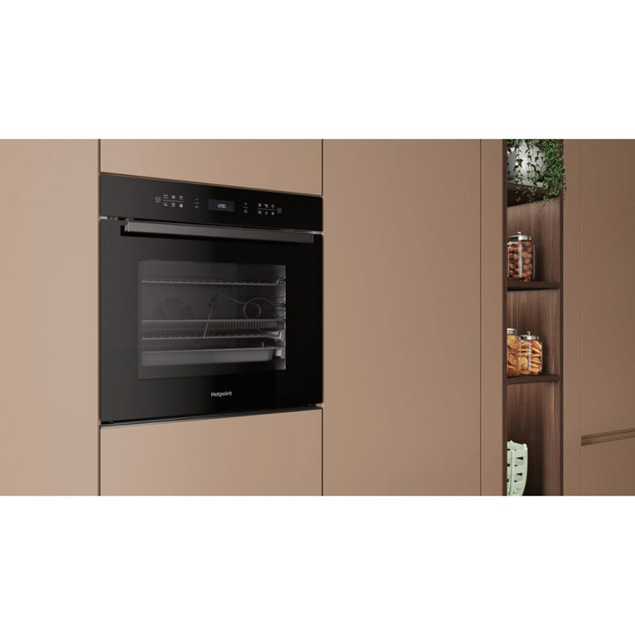Hotpoint Class 6 HOI68PPT2SBUK Single Pyrolytic Oven - Black Image 7