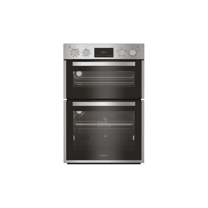 Hotpoint DIH 82D1 IX Double Electric Oven - St/Steel Image 1