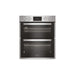 Hotpoint DUH 12D1 IX Built Under Double Electric Oven - St/Steel Image 1