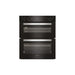Hotpoint DUH 12G1 B Built Under Double Electric Oven - Black Image 1