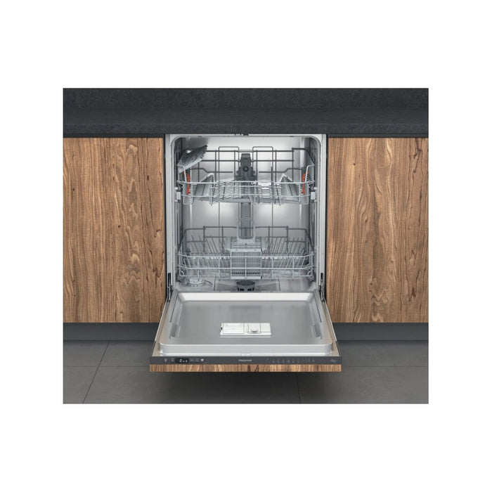 Hotpoint H2I HD526 B UK F/I 14 Place Dishwasher Image 3
