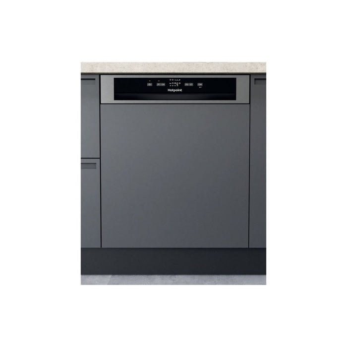 Hotpoint H3B L626 X UK S/I 14 Place Dishwasher - St/Steel Image 1
