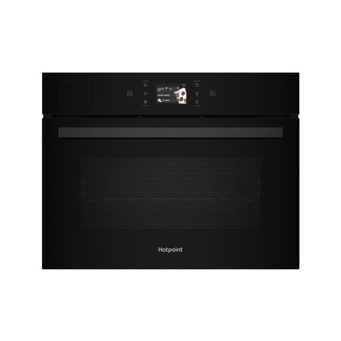 Hotpoint HCS9A9PHTSBA Compact Electric Oven w/Active Steam - Black Image 1