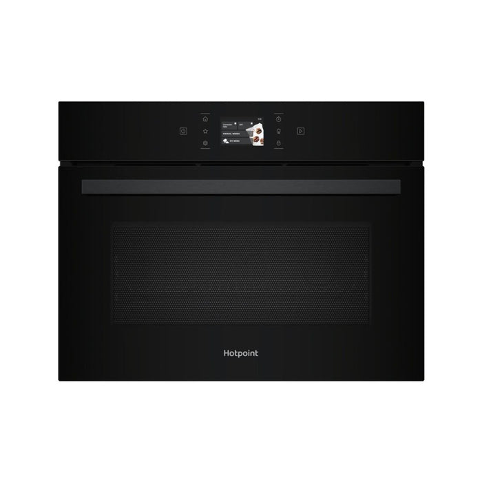 Hotpoint HCW9OWPHTSBUK B/I 950W Combination Microwave - Black Image 1