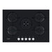 Hotpoint HGS 72S BK 75cm Gas on Glass Hob - Black Image 1