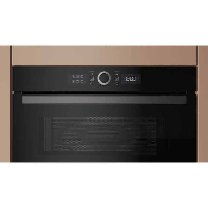 Hotpoint HMD44MBUK B/I 1000W Microwave & Grill - Black Image 5