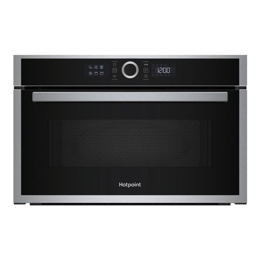 Hotpoint HMD44MXUK B/I 1000W Microwave & Grill - St/Steel Image 1