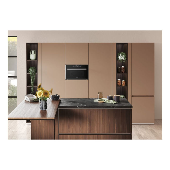 Hotpoint HMD44MXUK B/I 1000W Microwave & Grill - St/Steel Image 6