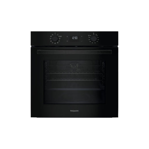 Hotpoint HO 458H B UK Single Electric Oven - Black Image 1