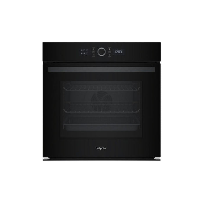 Hotpoint HOI5S8CM1BUK Single Electric Oven - Black Image 1
