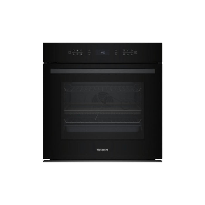 Hotpoint HOI78PPT1SBUK Single Pyrolytic Oven - Black Image 1