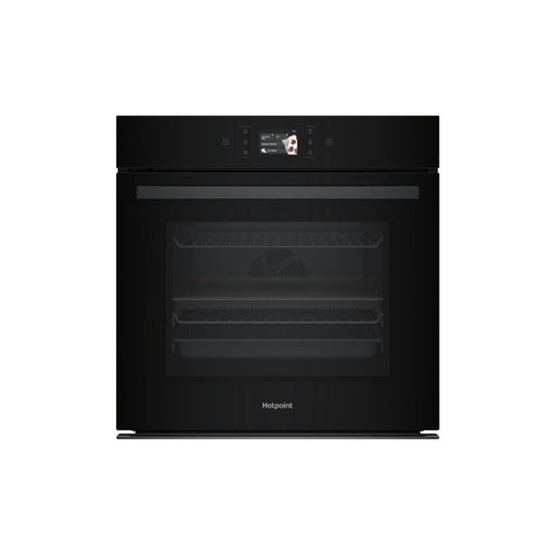 Hotpoint HOI98PT2SBUK Single Pyrolytic Oven - Black Image 1