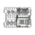 Hotpoint HP2IE10CS80UK F/I 10 Place Slim Dishwasher Image 6