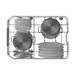 Hotpoint HP4ID11CS80UK F/I 11 Place Slim Dishwasher Image 6