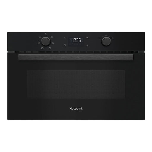 Hotpoint HPD254CRBUK B/I 1000W Microwave & Grill - Black Image 1