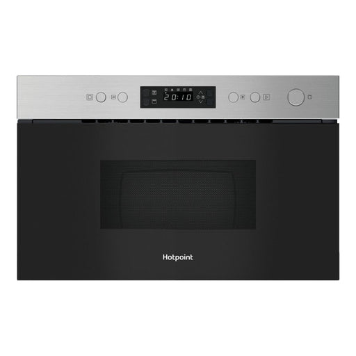 Hotpoint HPMK12CXUK B/I 750W Microwave & Grill - St/Steel Image 1