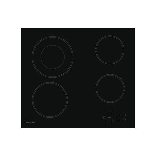 Hotpoint HR 612 CH 60cm Ceramic Hob - Black Image 1
