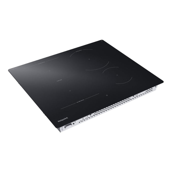 Hotpoint HTX6014DCF 60cm Flex Induction Hob - Black Image 2