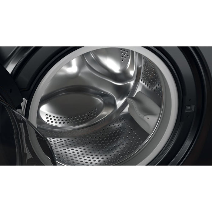 Hotpoint NSWM 1046 BS UK F/S 10kg 1400rpm Washing Machine - Black Image 5