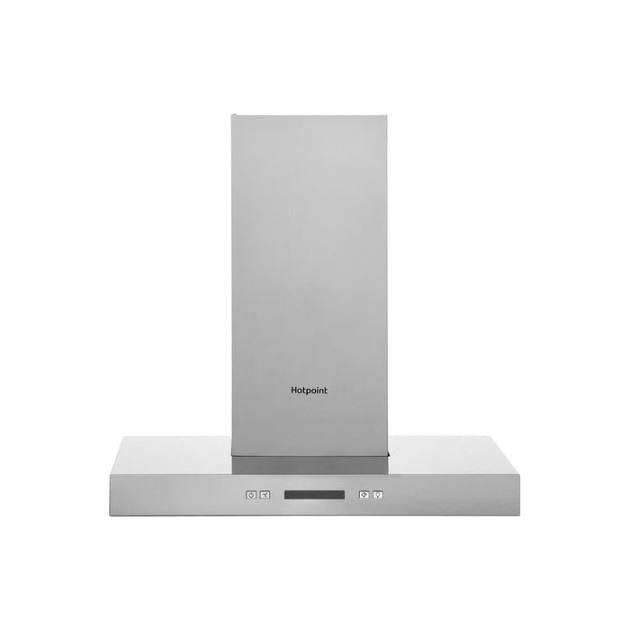 Hotpoint PHBS6.7FLLIX 60cm Flat Chimney Hood - St/Steel Image 1