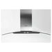 Hotpoint PHGC9.4FLMX 90cm Curved Glass Chimney Hood - St/Steel Image 2