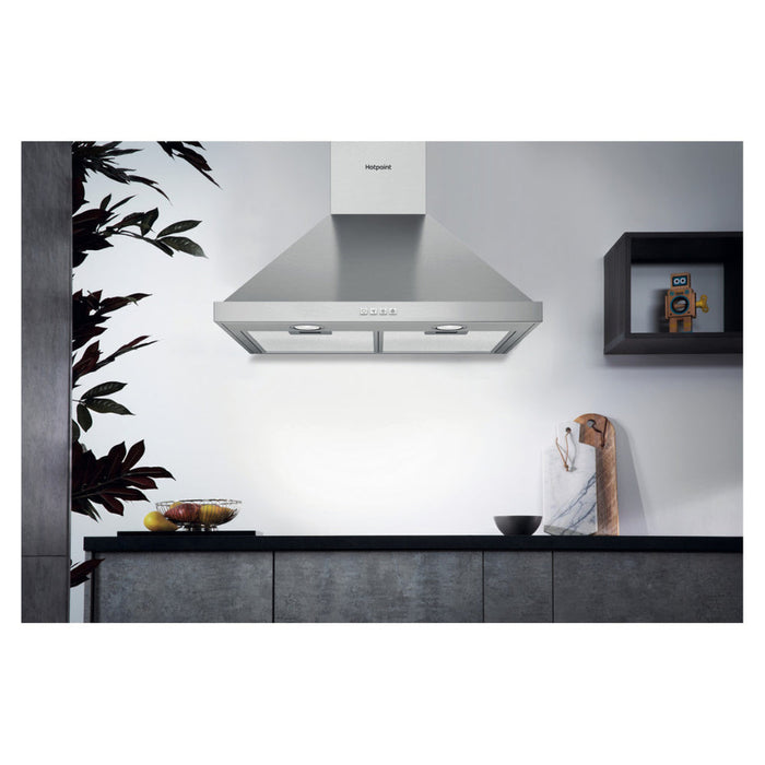 Hotpoint PHPN6.5 FLMX/1 60cm Chimney Hood - St/Steel Image 4