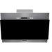 Hotpoint PHVP 6.4F AL K/1 60cm Angled Chimney Hood - Black Glass Image 1