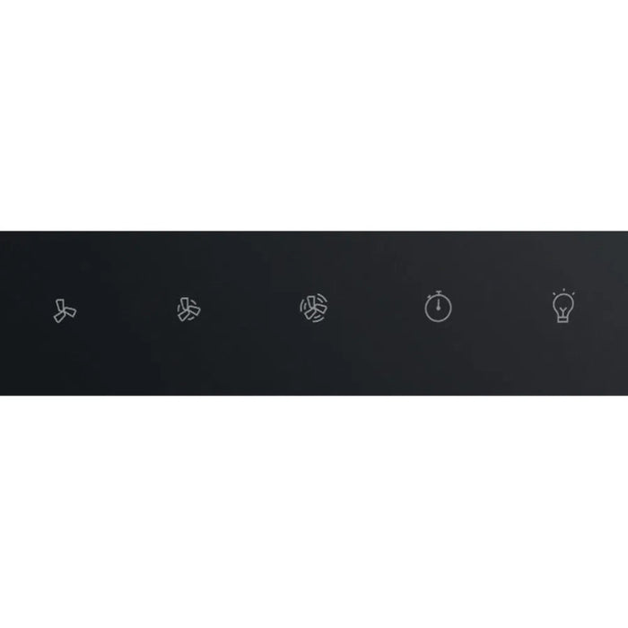 Hotpoint PHVP 82F LT K 80cm Angled Chimney Hood - Black Image 2