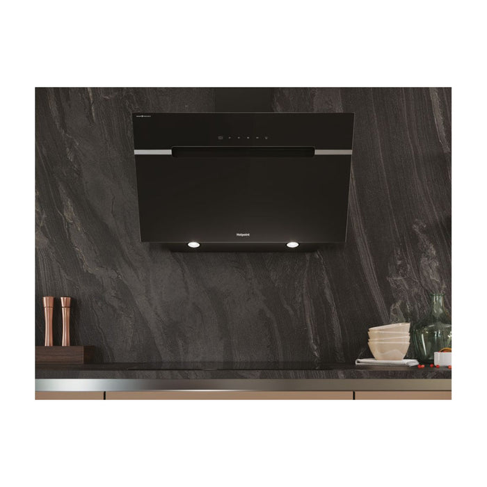 Hotpoint PHVS 61F LT DP K Angled Chimney Hood - Black Image 13