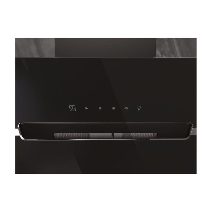Hotpoint PHVS 61F LT DP K Angled Chimney Hood - Black Image 7
