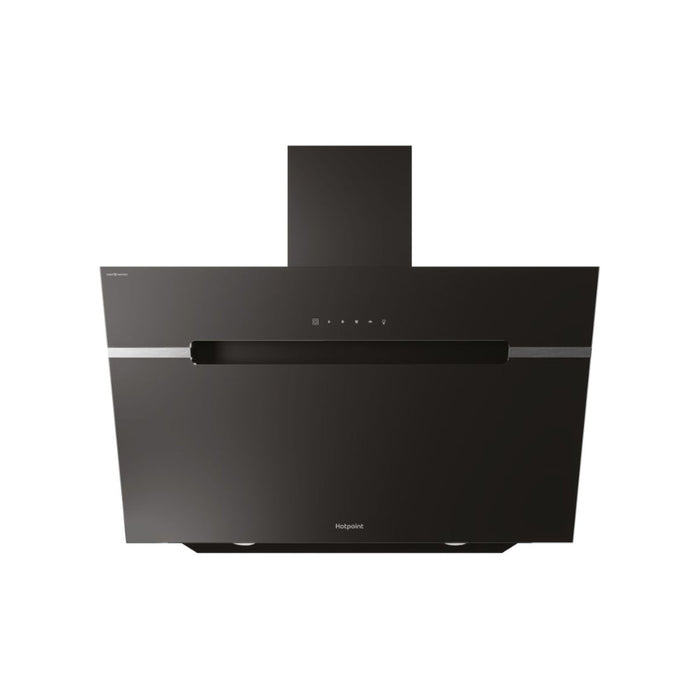 Hotpoint PHVS 61F LT DP K Angled Chimney Hood - Black