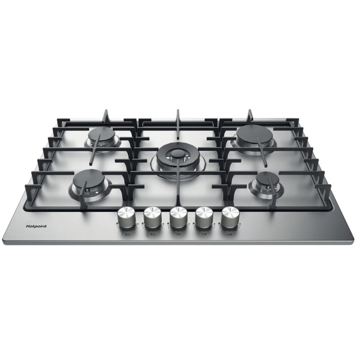 Hotpoint PPH 75P DF IX UK 75cm Gas Hob - St/Steel Image 1