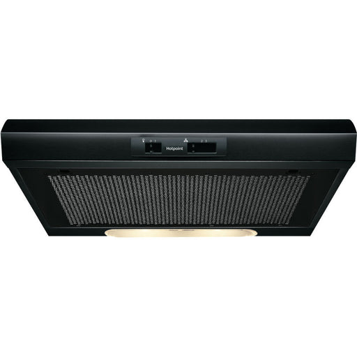 Hotpoint PSLMO 65F LS K 60cm Visor Hood - Black Image 1