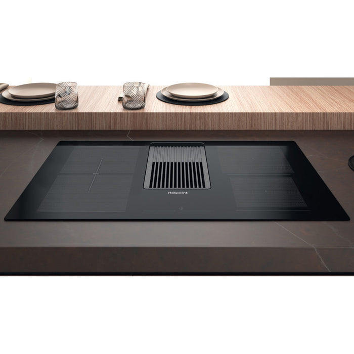 Hotpoint PVH 92 B K/F KIT 90cm Venting Induction Hob - Black Image 6