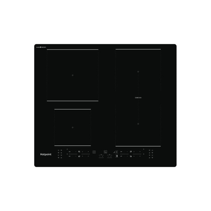 Hotpoint TB 2460B CPNE 60cm Flex Induction Hob - Black Image 1