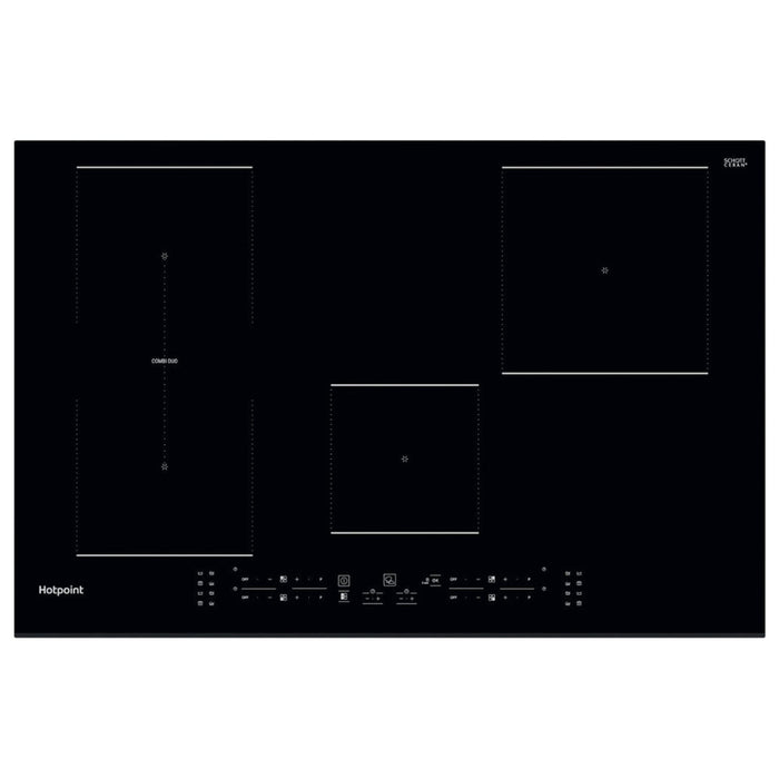 Hotpoint TB 3977B BF 77cm Induction Hob - Black Image 1