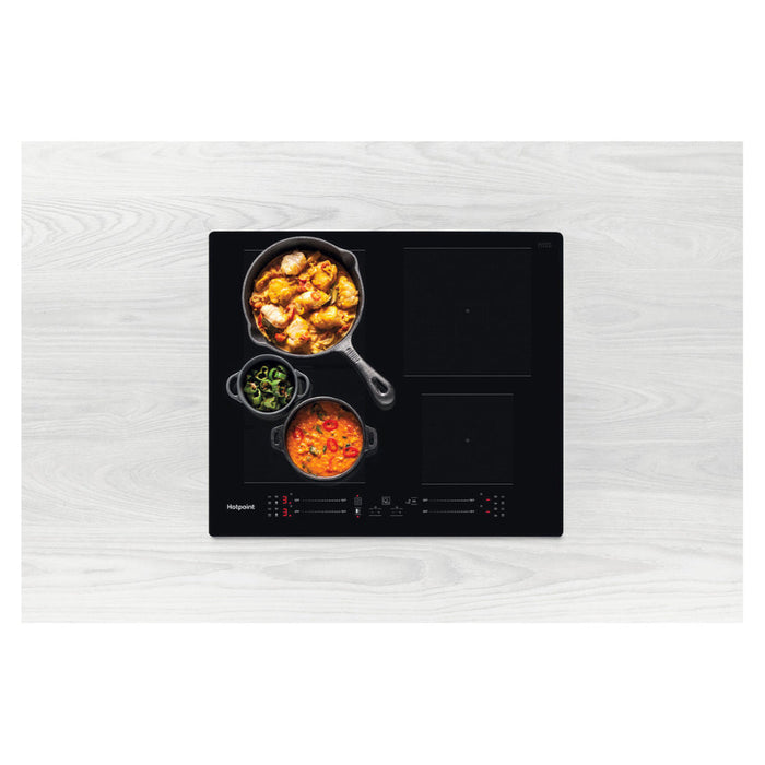 Hotpoint TS 5760F NE 60cm Induction Hob - Black Image 5