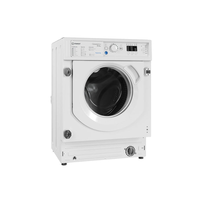 Indesit BI WDIL 861485 UK B/I 8/6kg 1400rpm Washer Dryer Image 2