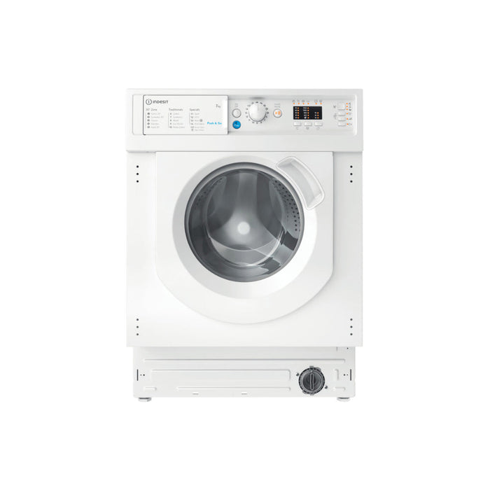 Indesit BI WMIL 71252 UK N B/I 7kg 1200rpm Washing Machine Image 1