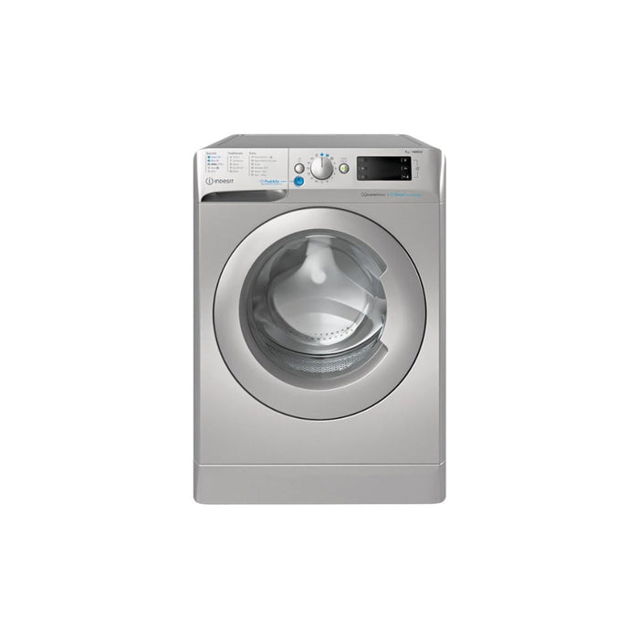Indesit BWE 71496X SV UK F/S 7kg 1400rpm Washing Machine - Silver Image 1